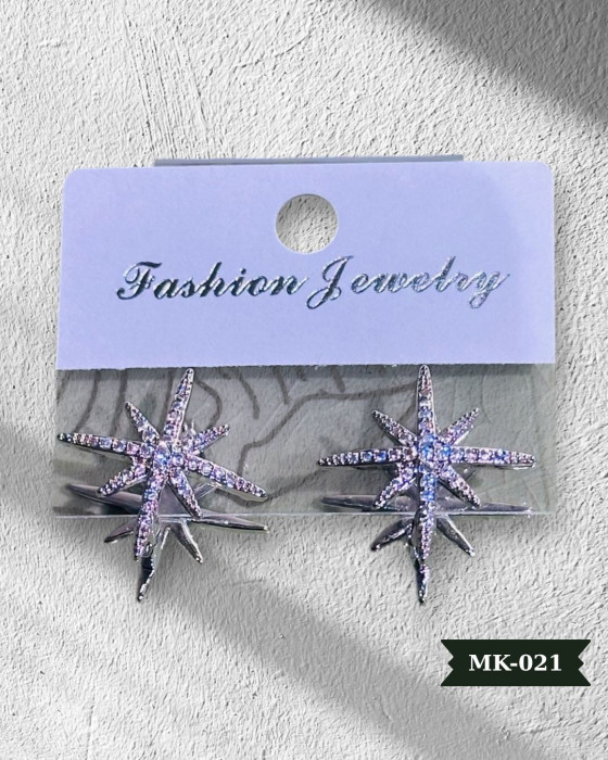 Yıldız Model Çelik Küpe